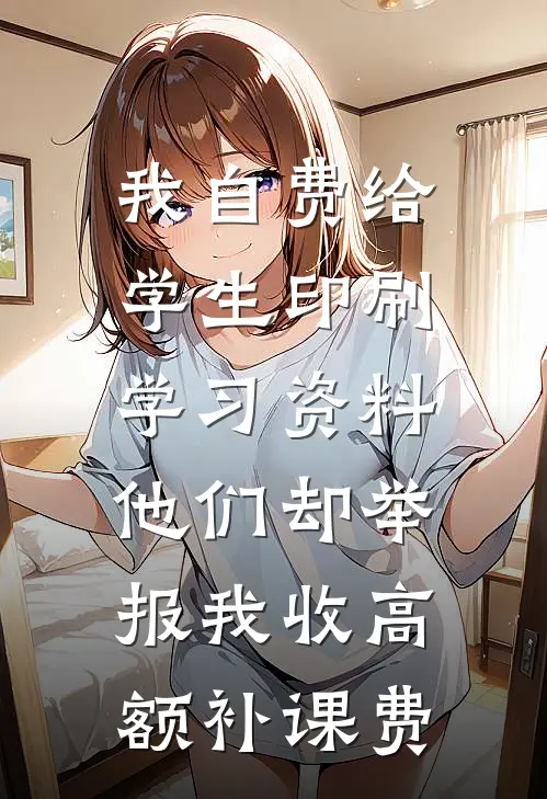 我自费给学生印刷学习资料，他们却举报我收高额补课费