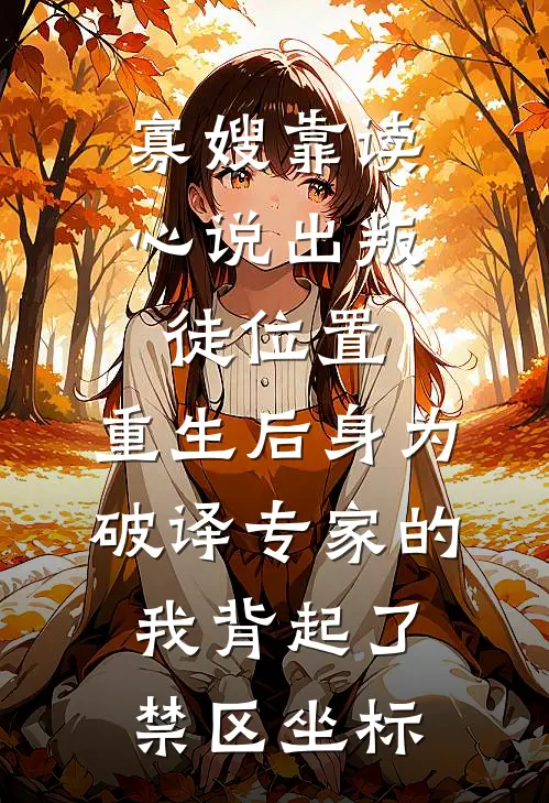 寡嫂靠读心说出叛徒位置，重生后身为破译专家的我背起了禁区坐标秀娟寡嫂免费小说推荐_推荐完结小说寡嫂靠读心说出叛徒位置，重生后身为破译专家的我背起了禁区坐标(秀娟寡嫂)