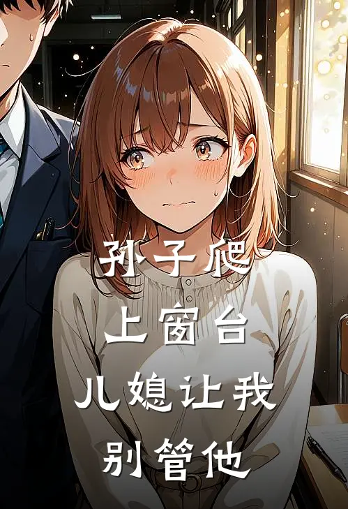 孙子爬上窗台，儿媳让我别管他