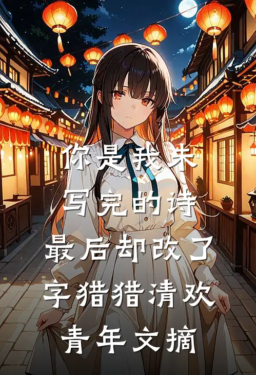 你是我未写完的诗,最后却改了字猎猎清欢青年文摘