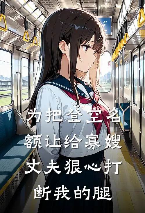 为把登空名额让给寡嫂，丈夫狠心打断我的腿